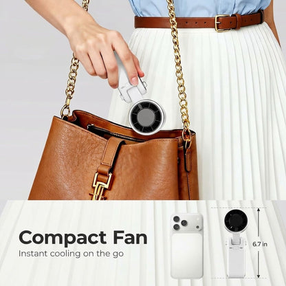 Handheld Portable AC Fan.