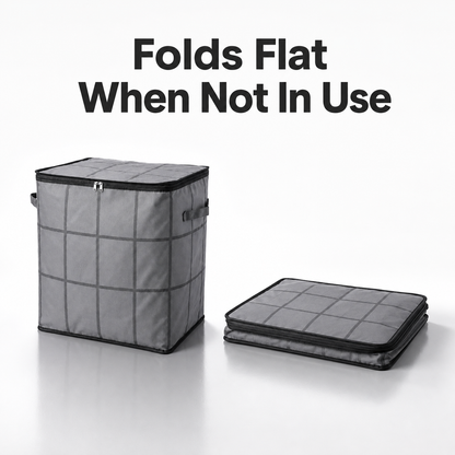 XXL Foldable Storage Bag with Reinforced Handles.
