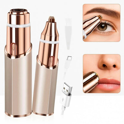 2-in-1 Facial Hair Remover & Nose Trimmer.