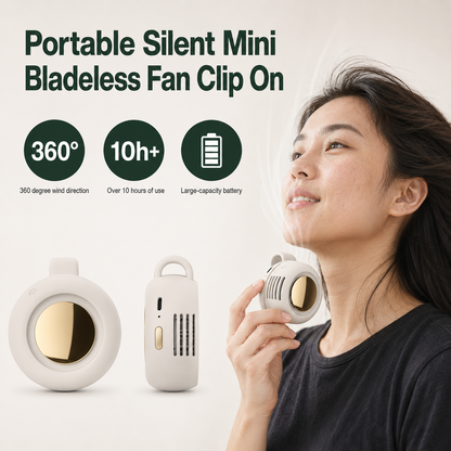 Portable Clip-On AC Fan.