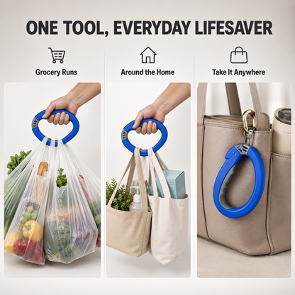 Grocery Bag Carrier Holder.