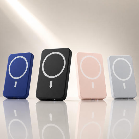 Magnetic Wireless Power Bank.