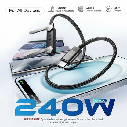 Invisible Stand Type-C Charger Cable VIP