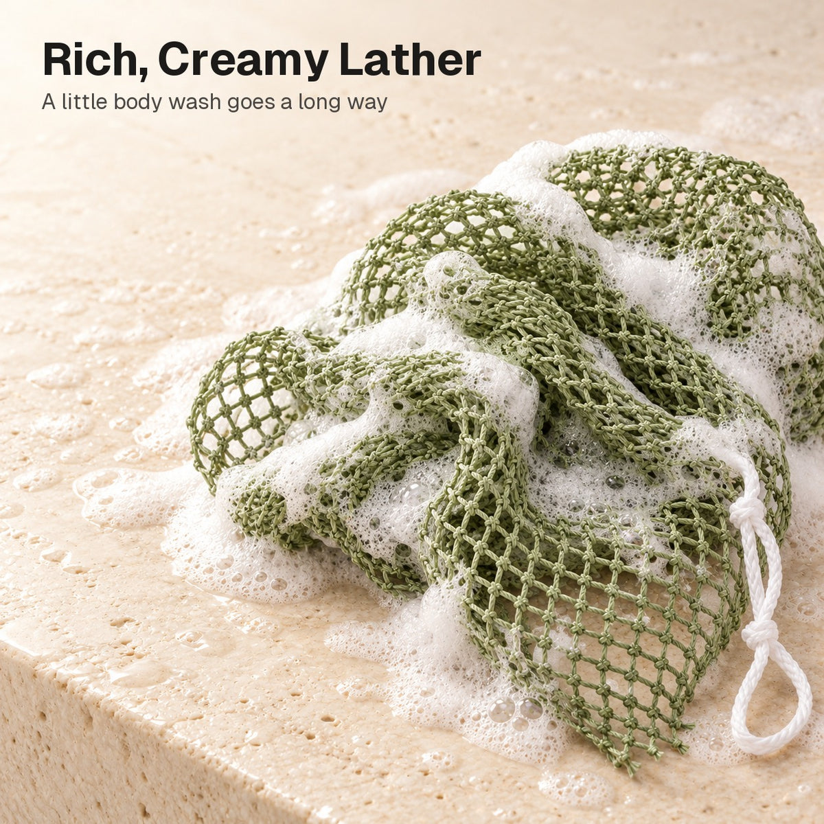 African Exfoliating Net Sponge