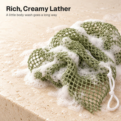 African Exfoliating Net Sponge