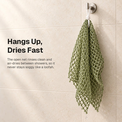 African Exfoliating Net Sponge