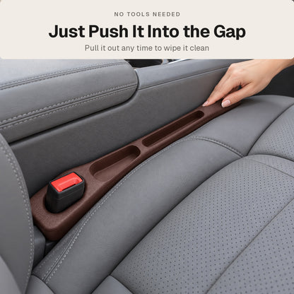 Car Seat Gap Filler Organizer 2 Pack (Left + Right)