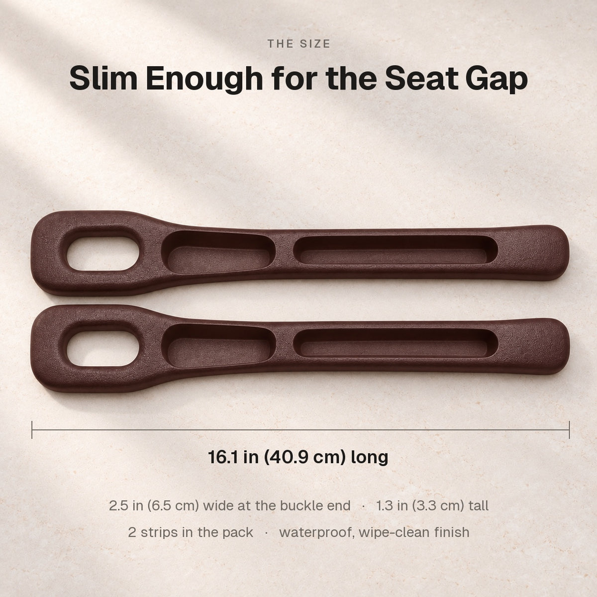 Car Seat Gap Filler Organizer 2 Pack (Left + Right)