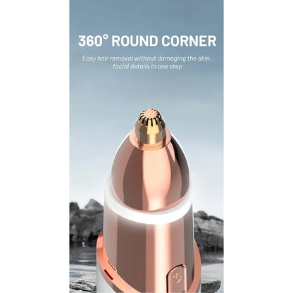 2-in-1 Facial Hair Remover & Nose Trimmer.