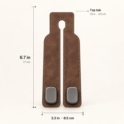 Dual-Hook Car Seat Back Organizer